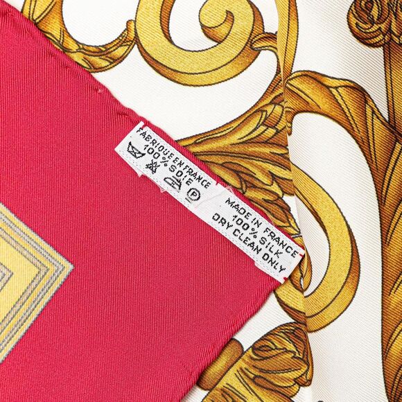 Pre Loved Hermes Les Tuileries Silk Scarf - Picture 2 of 4